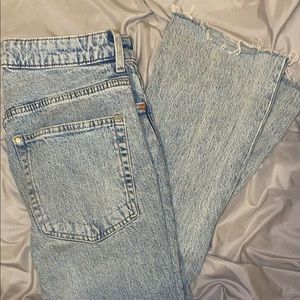 wide leg jeans